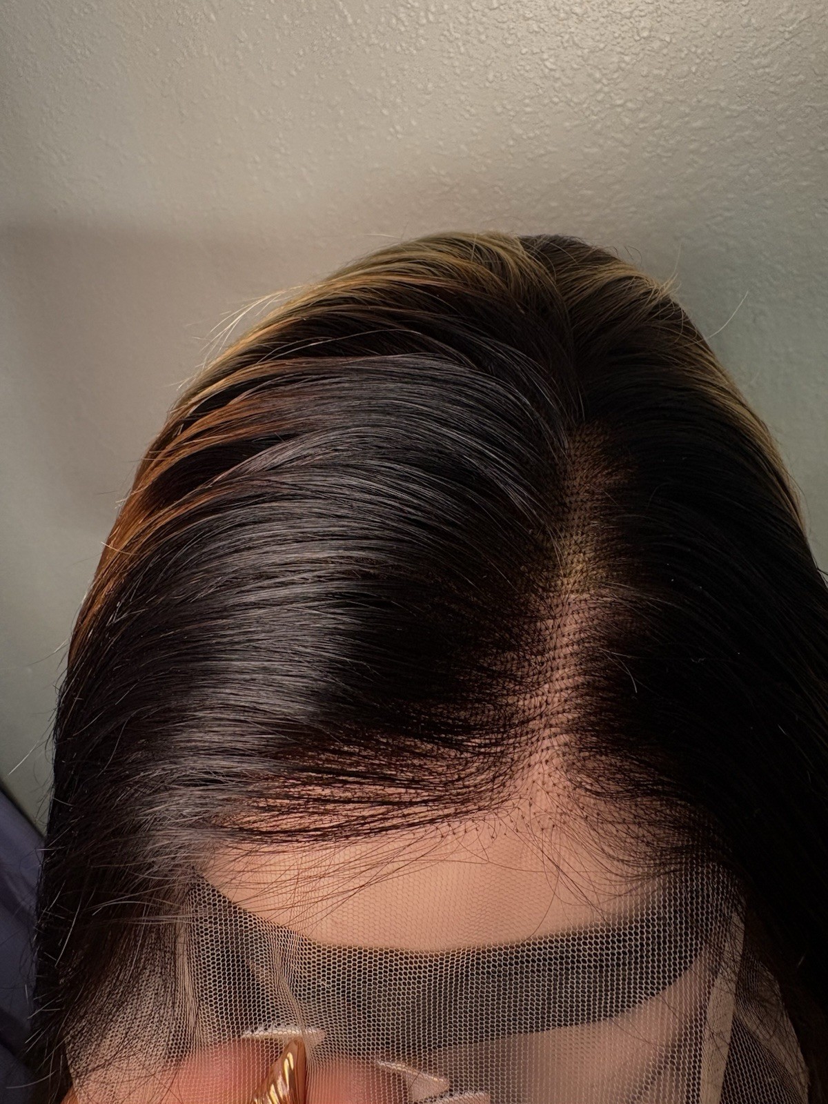 Human Hair Lace Front Wig for Women, Straight Layered, Free-Part 11-20 in