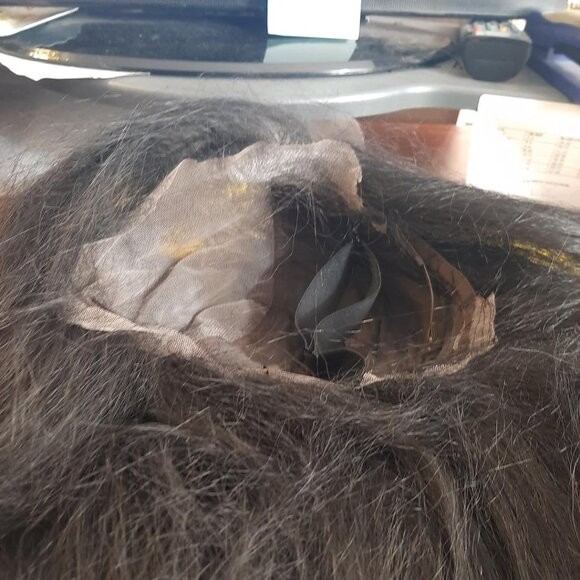 NEW ! Long Hair 28 inch Curly Wig Black