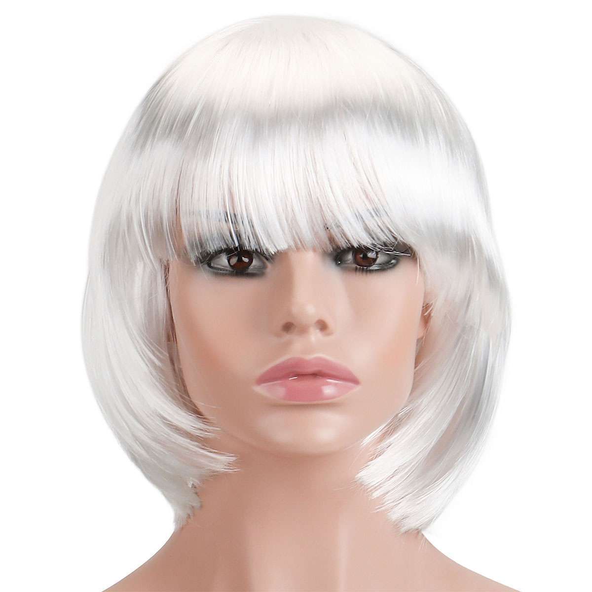 Sexy Short Full Wig Multiple Colors Cosplay Costume Anime Halloween Party Hair