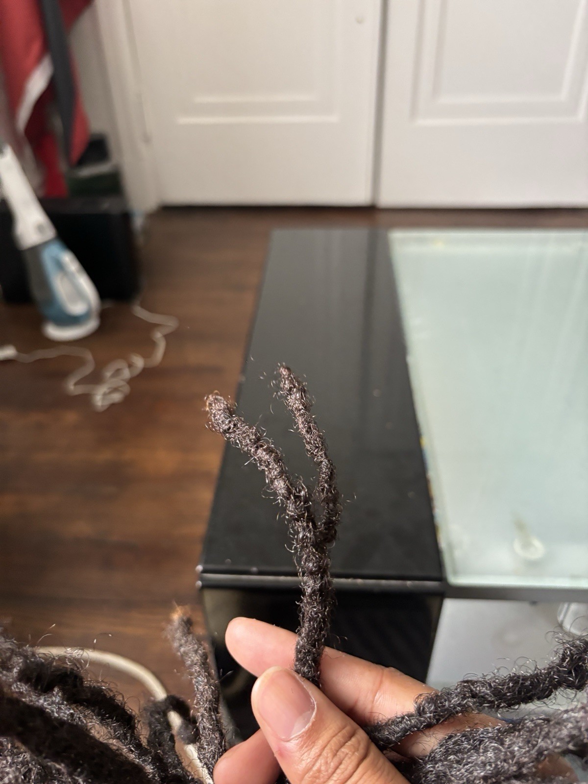 54 Pcs Human Hair Dreadlocks Varying Lengths From 5.5 Inches To 12 Inches