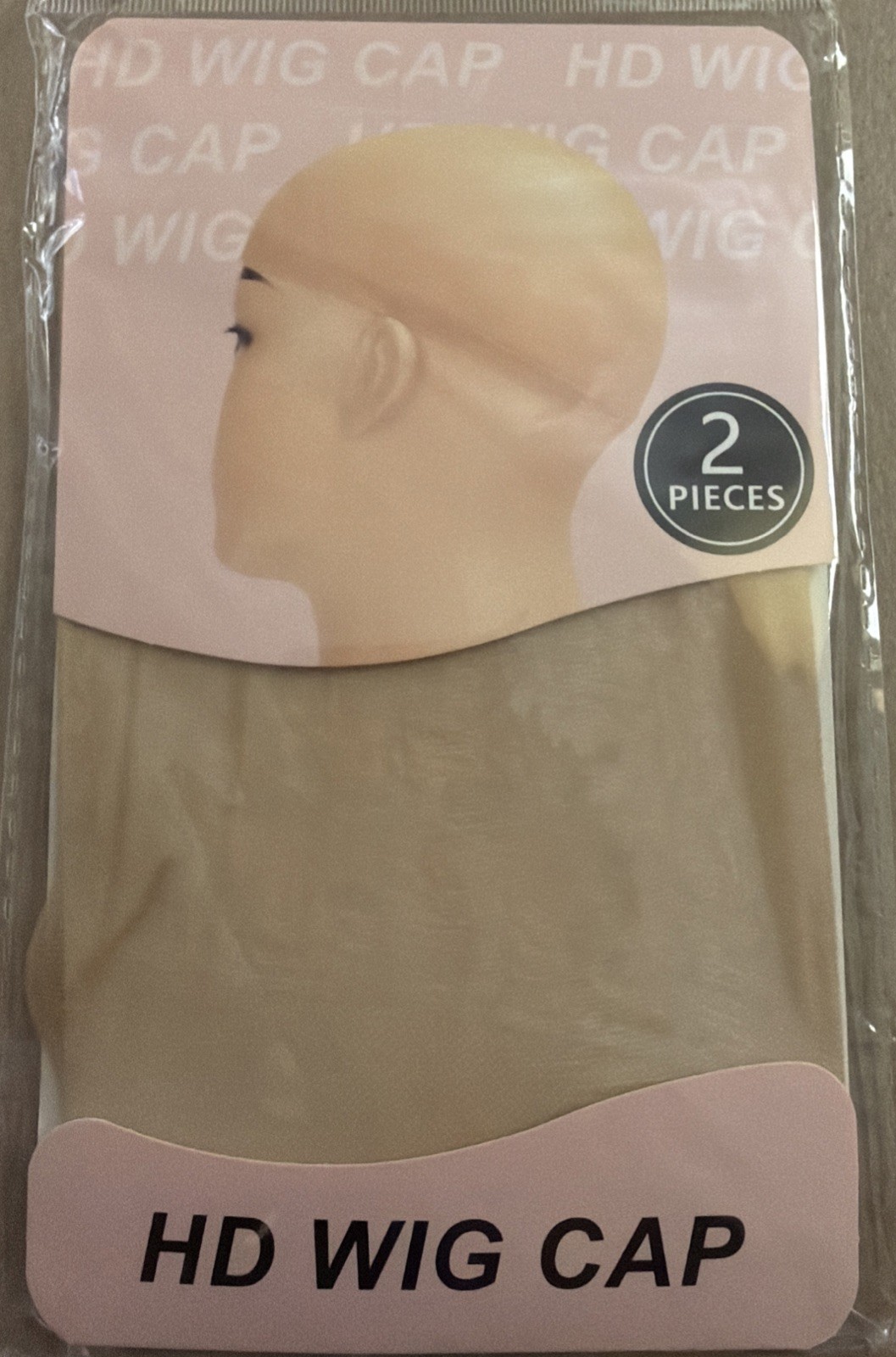 HD Wig Cap One Size Fits All. 2 Pieces