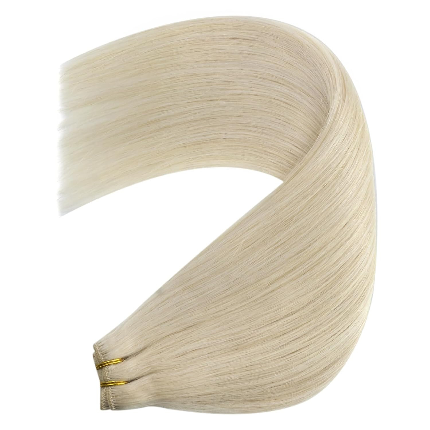 Sew in Hair Extensions Real Human Hair Double Weft Weave Russian Remy Hair 100gr