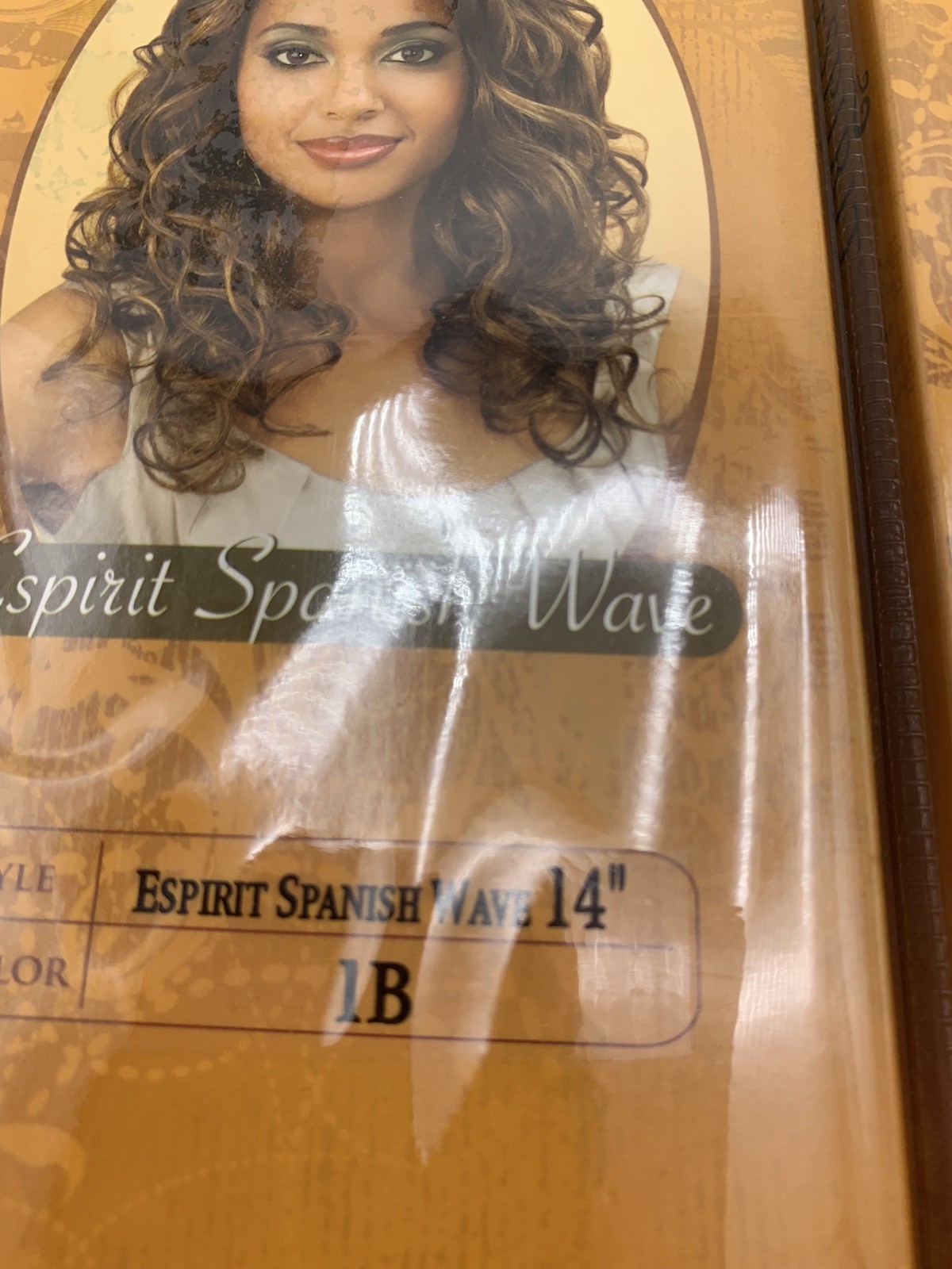 Lot of 5 Bobbi Boss ESPIRIT Spanish Wave 100% Human Hair Extensions #2 #1B