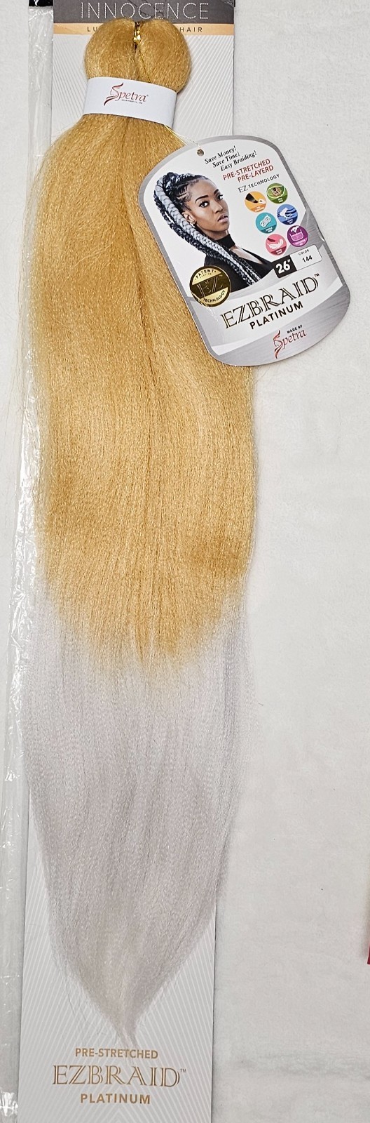 Outre X-Pression Ultra Braid, Twist-Up + Spetra Innocence EZBraid Platinum