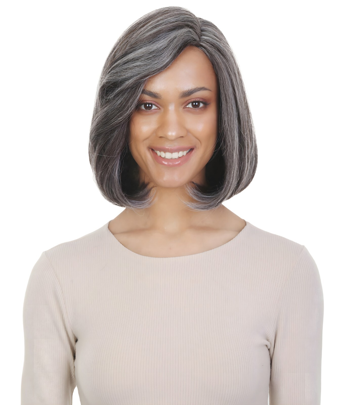 LUXLUXE Kennedy Straight Layer 12″ Full Wig Ful Cap Heat Resistant Fiber BF-0009