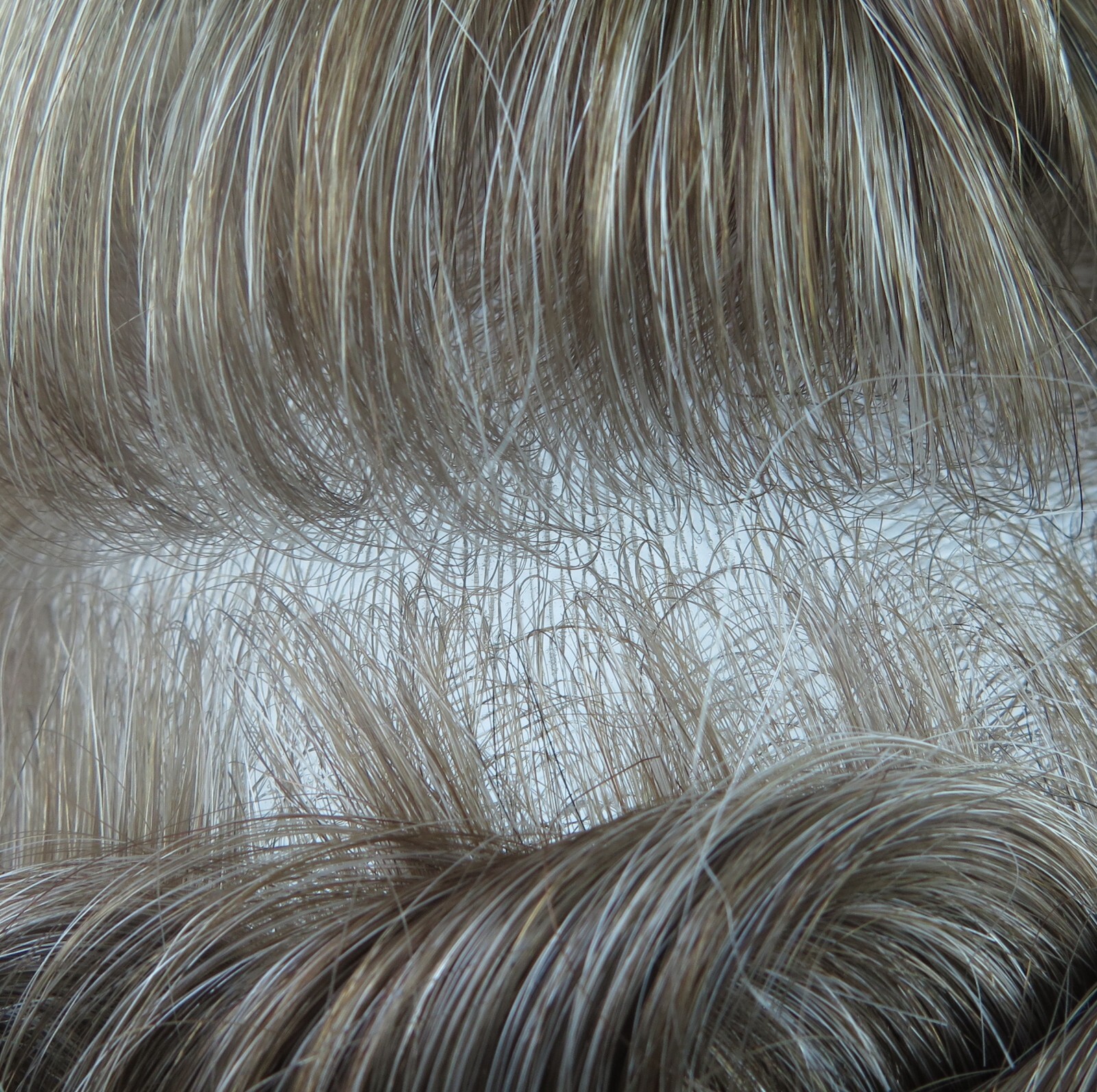 Toupee Hairpieces Invisable Super Thin Skin Male Wig Real Human Hair System 7X9