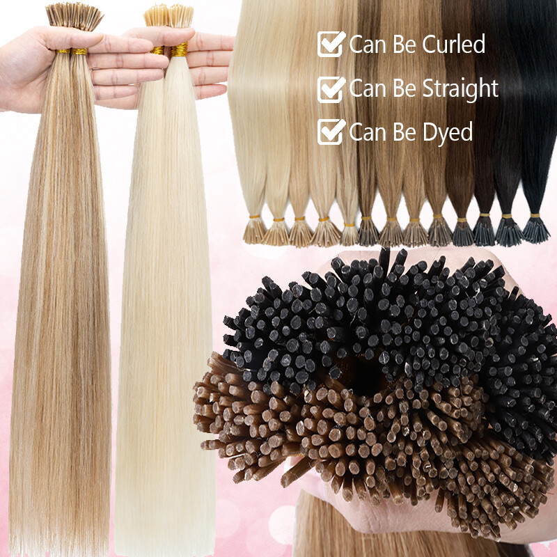 CLEARANCE Stick I Tip Real Human Hair Extensions 150g 100% Remy Hair Highlights