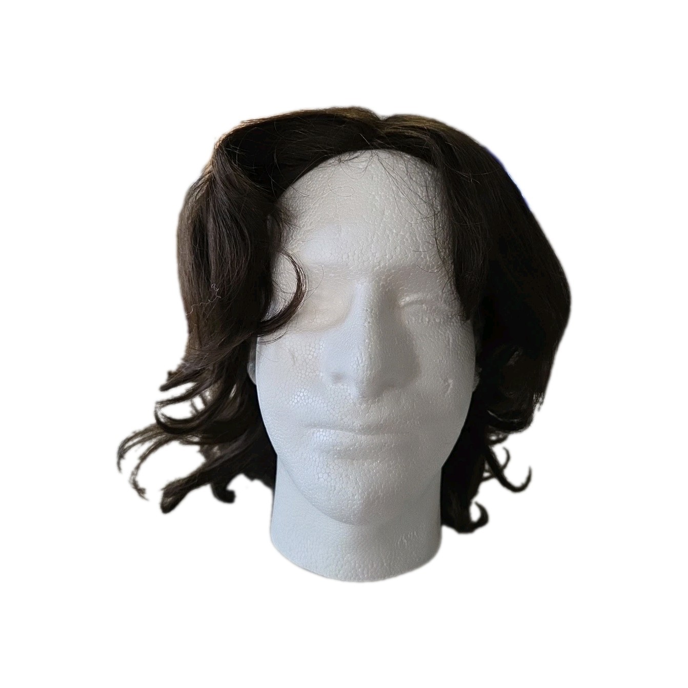 Elura Care Free Collection Synthetic Wig NOS Wavy Long 1980s Dark Brown