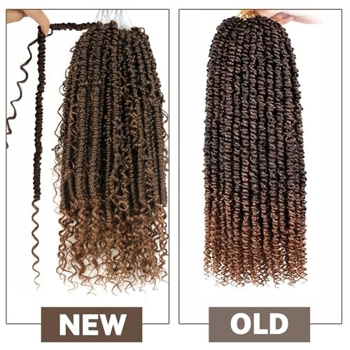 Passion Twist Hair 14 inch Passion Twist Crochet Hair 8 Pack Pre-twisted