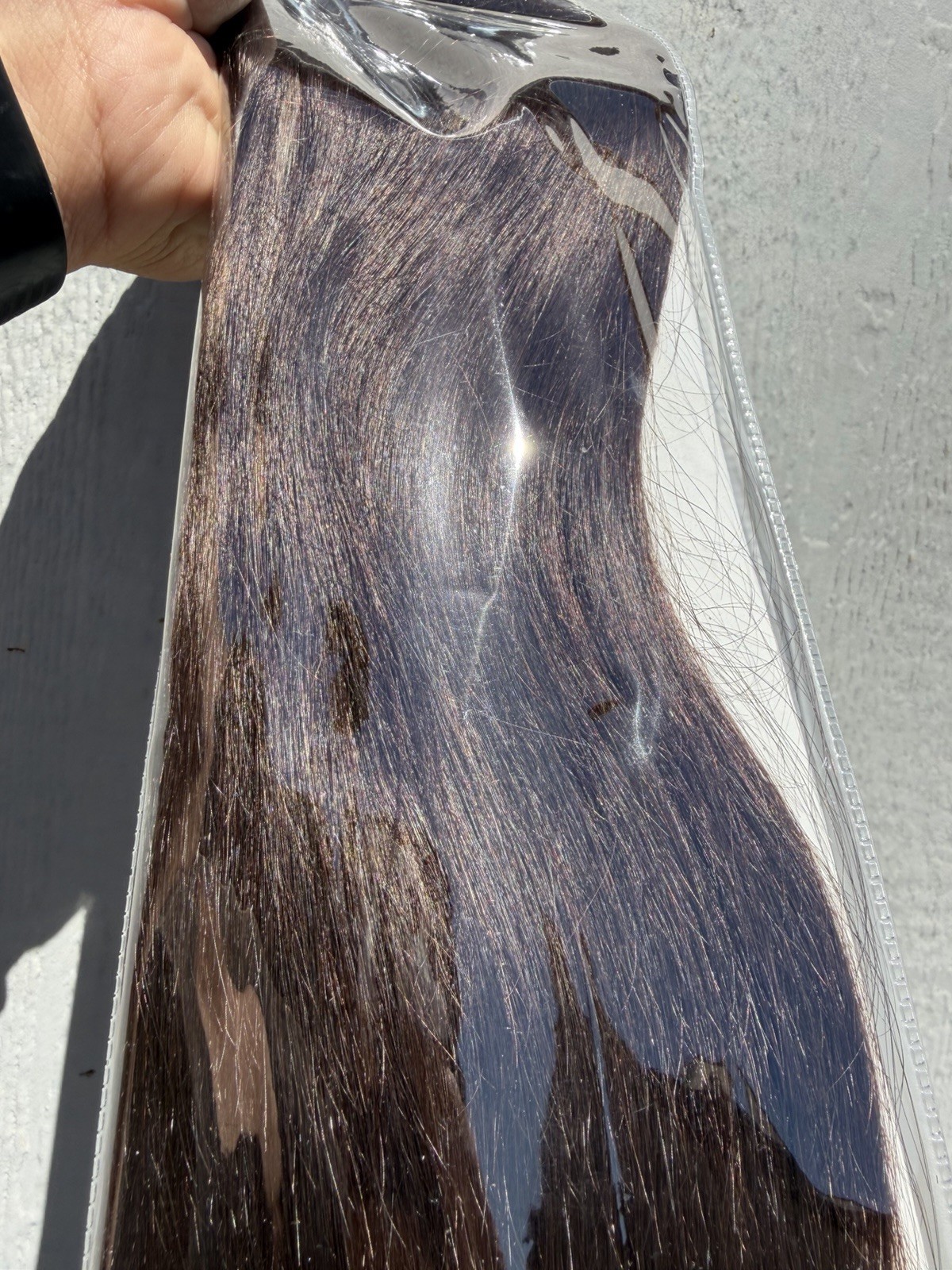 Zala Premium Clip In 9 Pc Human Remy Hair Extension 20” Dark Brown Kit – NEW!