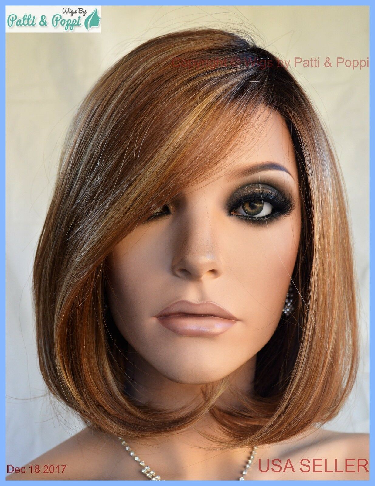 HAUTE SMART LACE FRONT MONOPART WIG RENAU *Salted Caramel