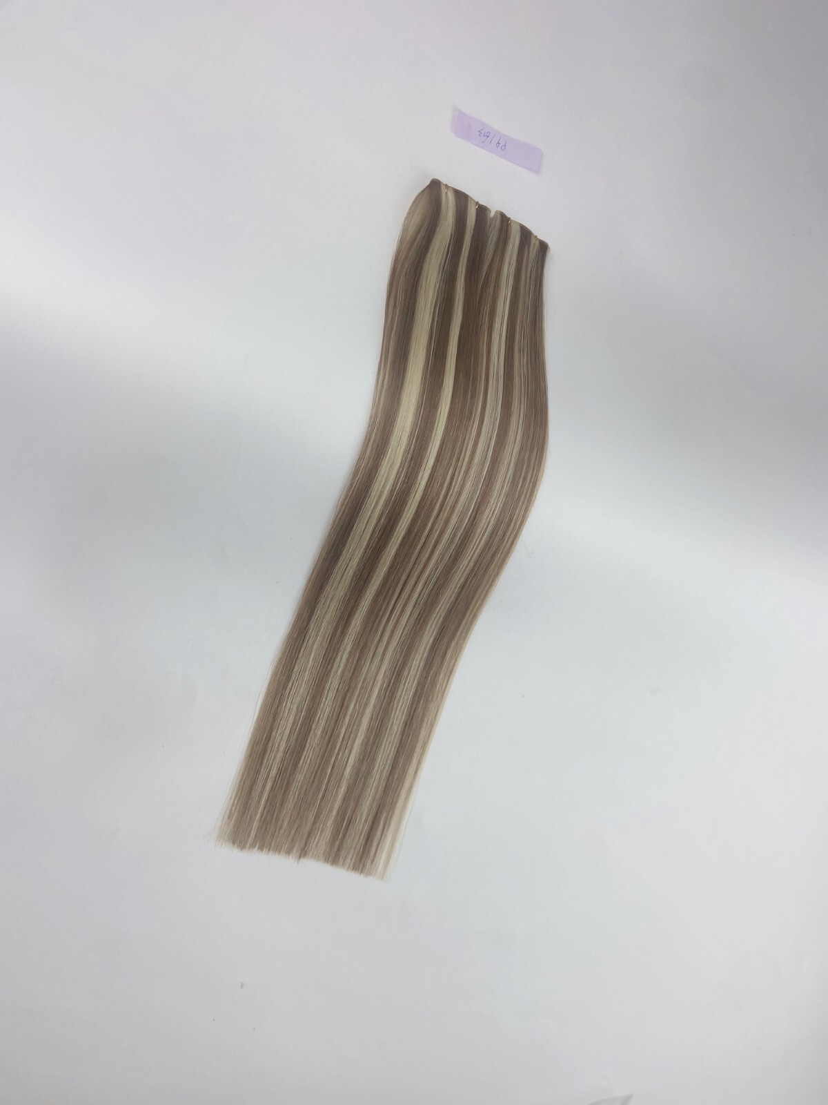20inches hand tied genius weft hair extension Balayage color number P9/613