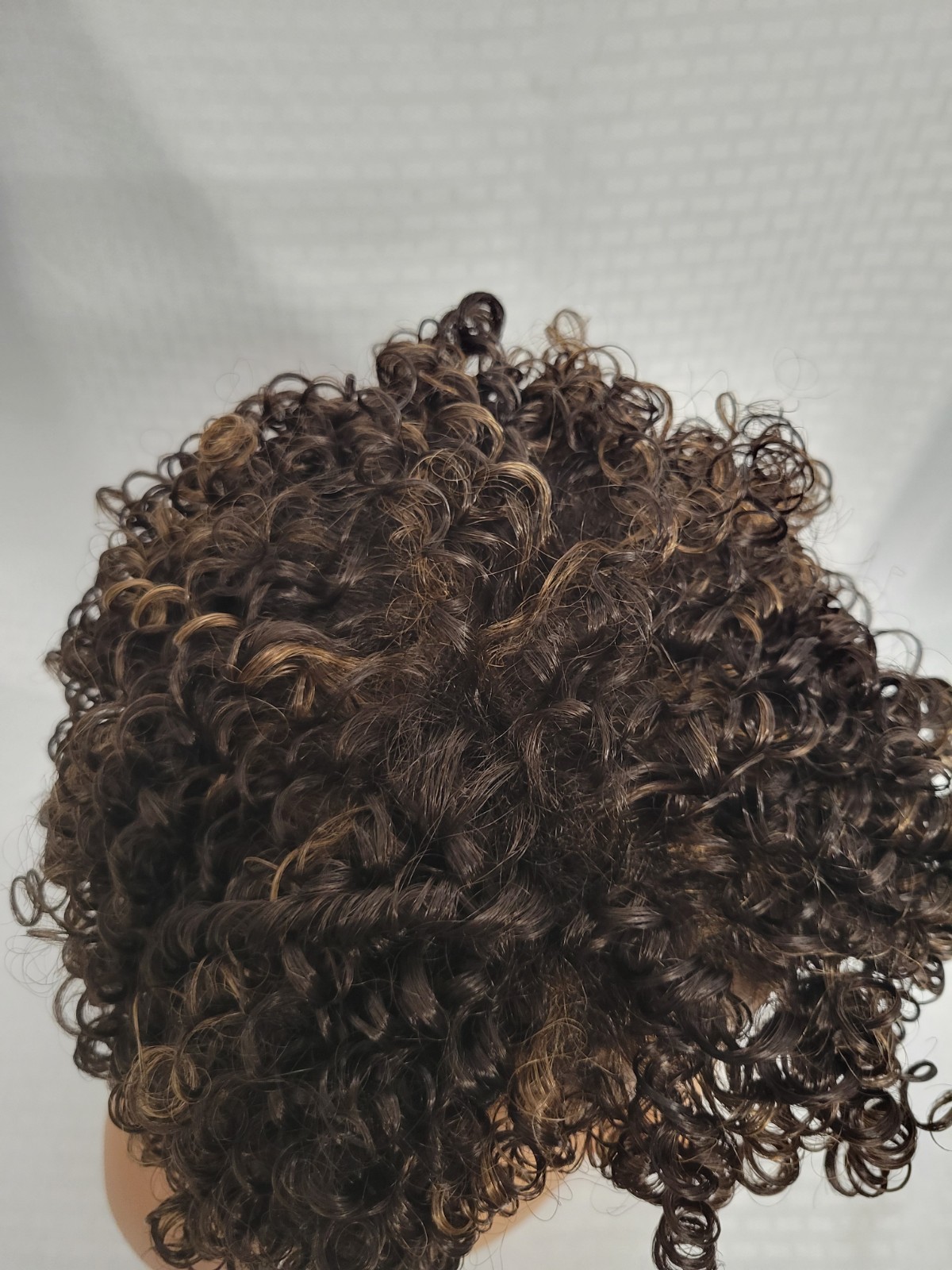 SEXY KINKY CURLY AFRO WIG FOR BLACK WOMEN DARK BROWN COOPER DAILY PREMIUM SEPIA
