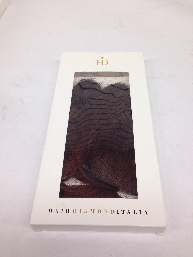 Hair Diamond Italia Fast Clip Extension 14″ Auburn Heat Resistant Fiber $78