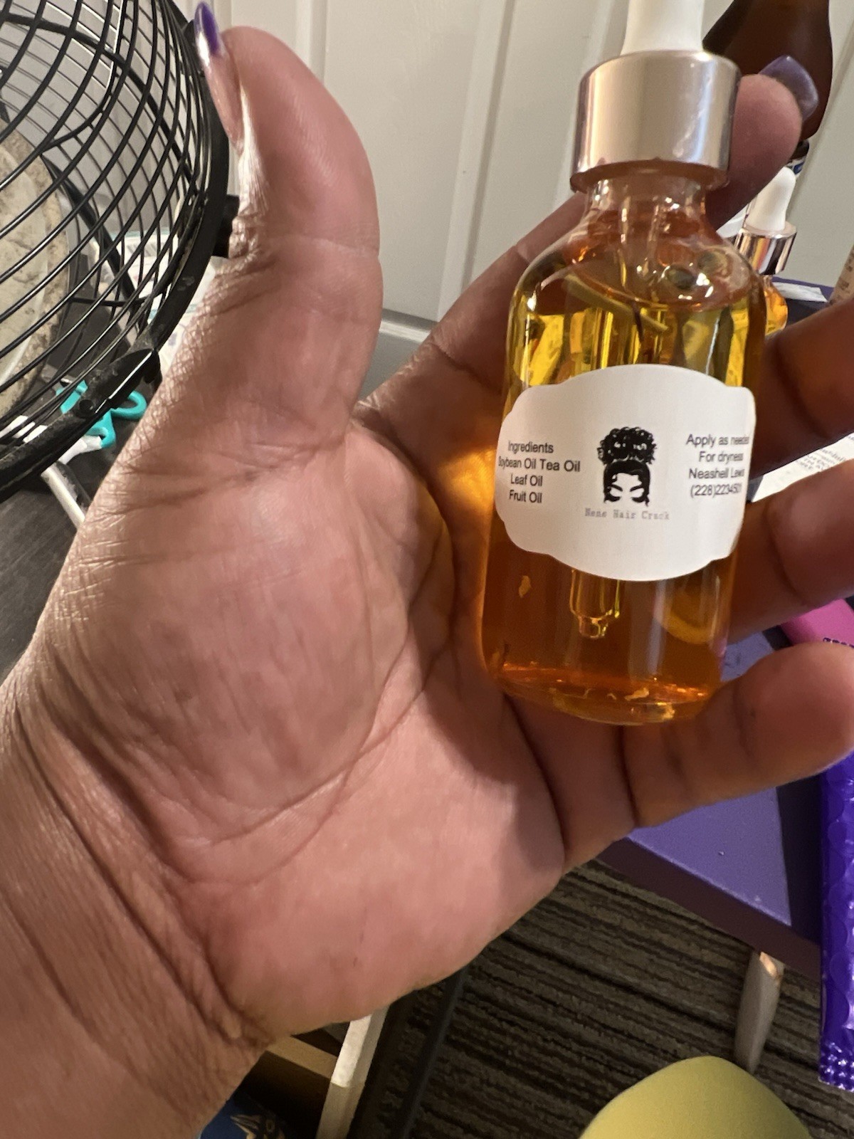 The Real Nene Hair Crack That Resilance Site Is A Scam.