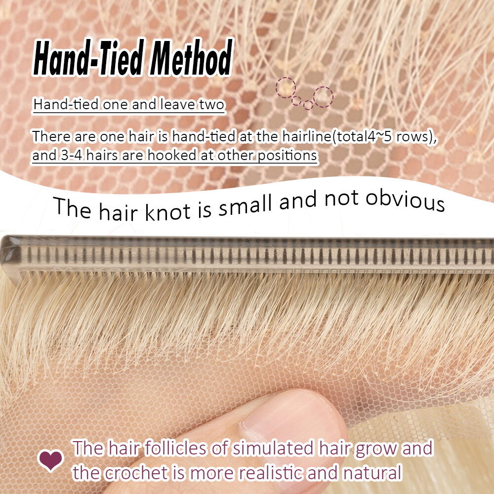 Forehead LACE Hairpiece Toupee Remy Human Hair Frontal Hairline Topper Men/Women