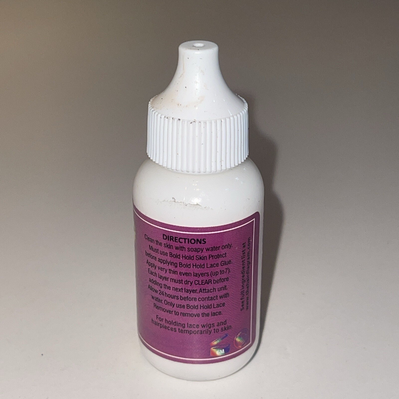 Bold Hold Active The Hair Diagram Lace Wig Adhesive Glue 1.3 Oz