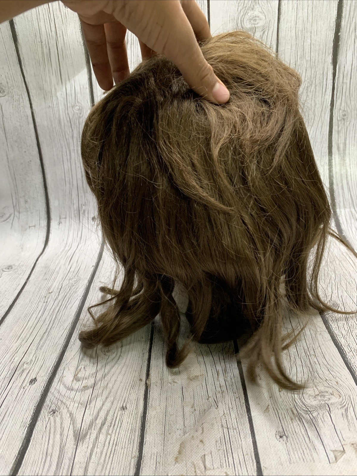 Elura Wig Brunette Short Hair 100% Modacrylic Short Brown