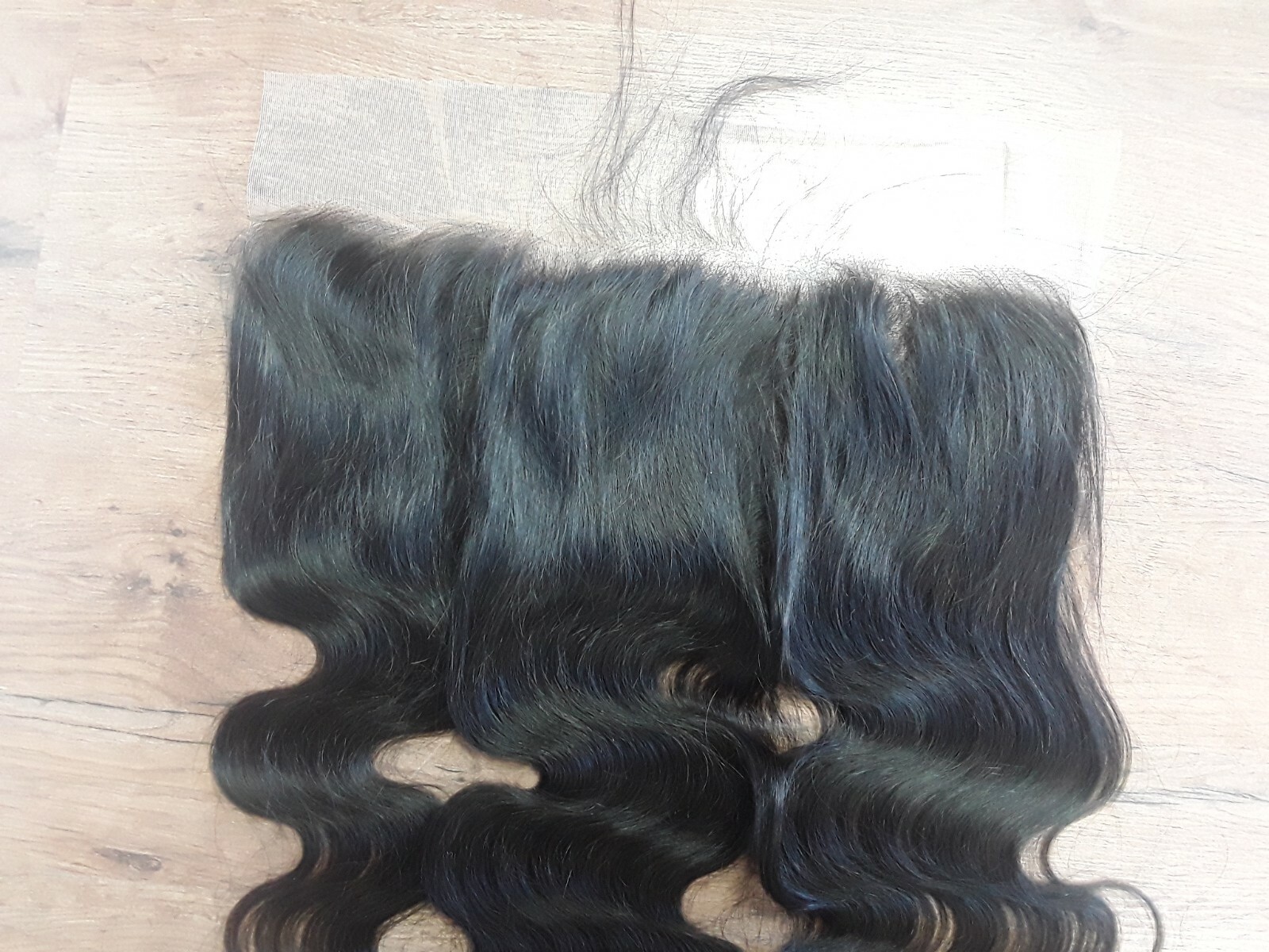 12A 18INCH BRAZILIAN VIRGIN HUMAN HAIR BODY WAVE 13X6 WIDER LACE FRONTAL 90g 1B#