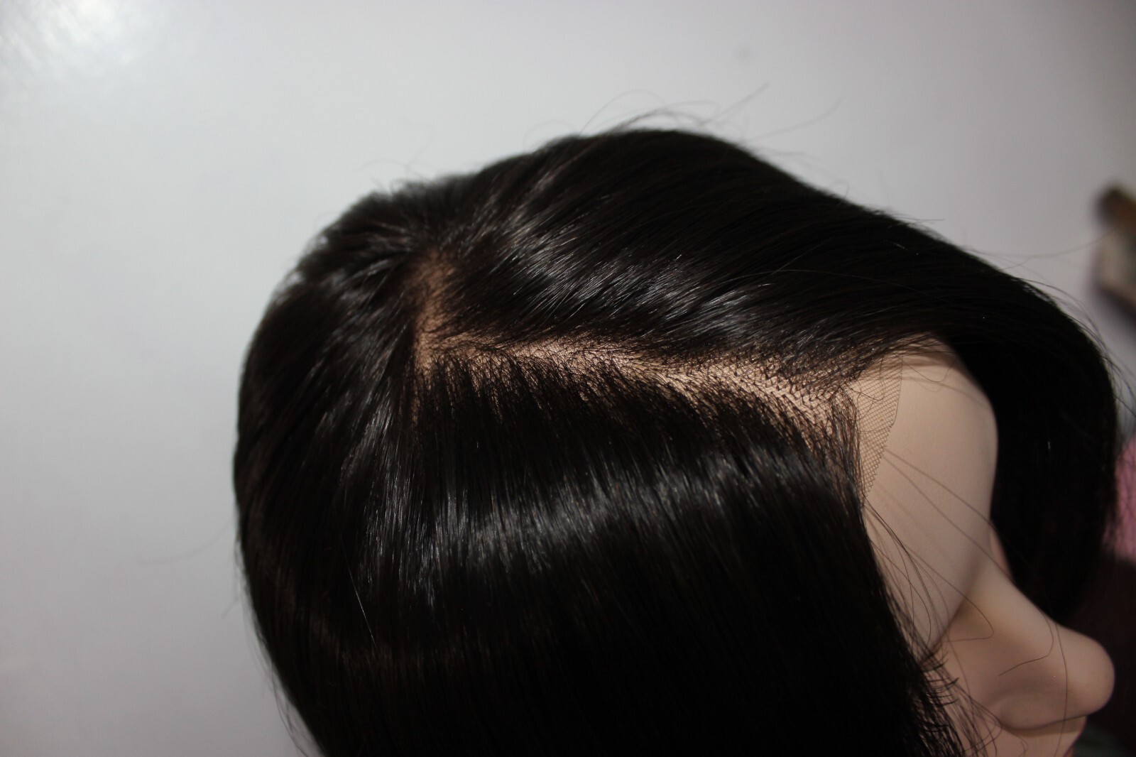 jon renau cameron lite lace front hand tied wig in dark brown color 4
