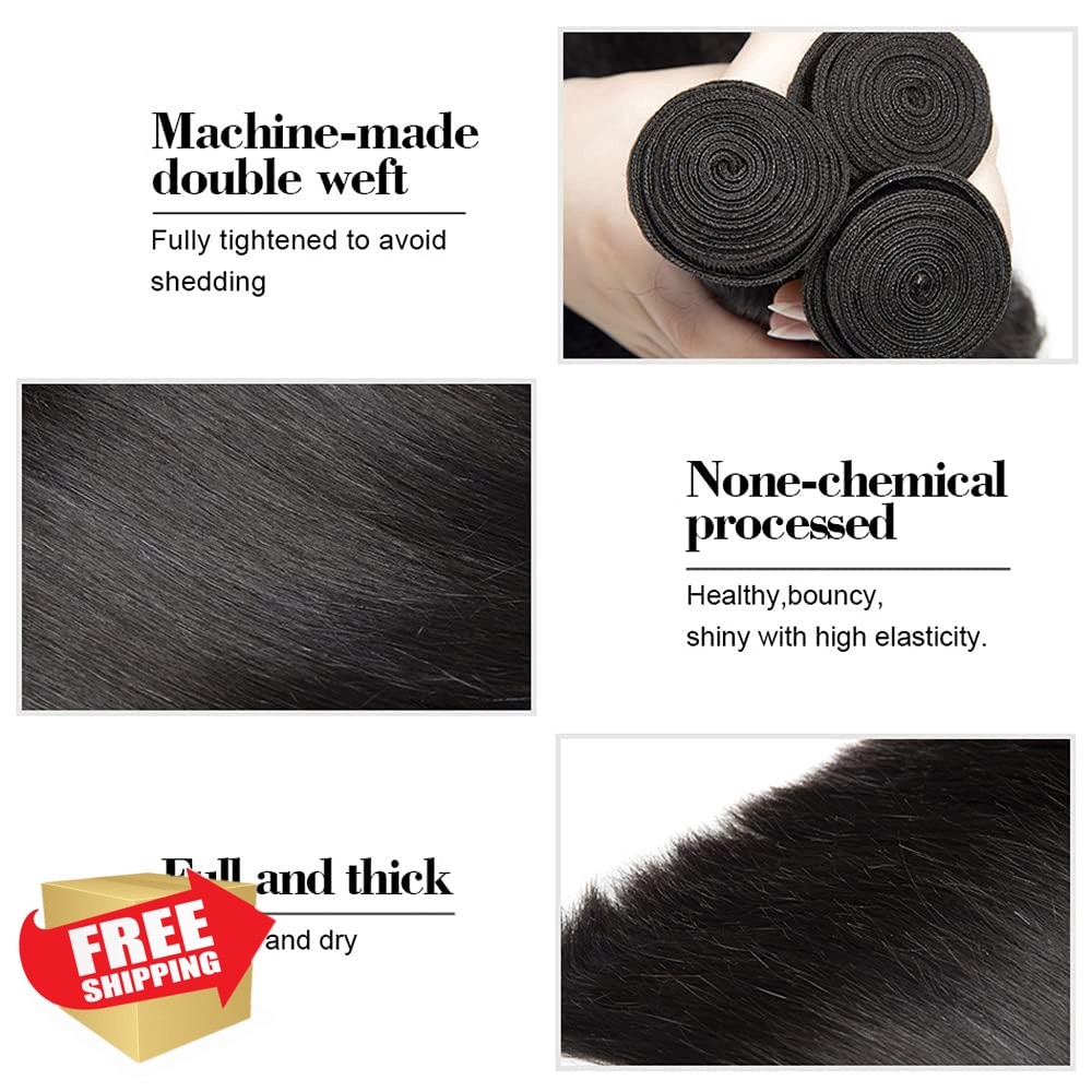 FuivJuix 30-34in #1B Brazilian Bundles