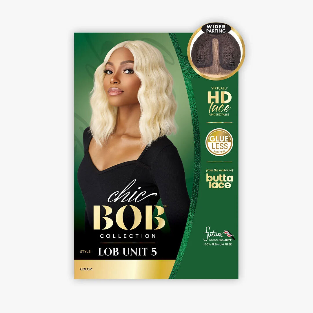 Sensationnel Synthetic Hair Butta Hd Lace Chic Bob Lace Wig – Lob Unit 5