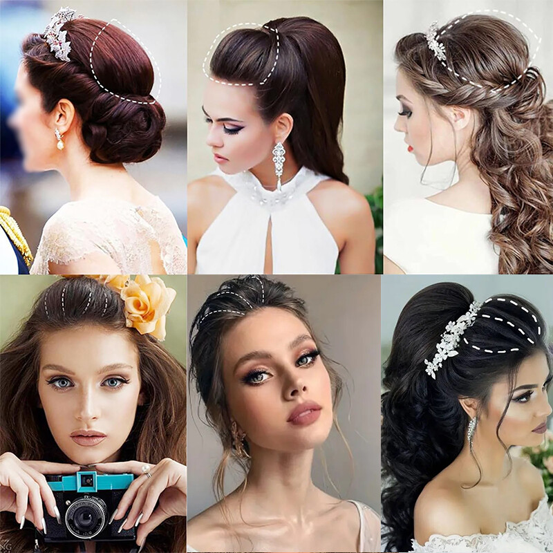 Women Volume Bump Inserts Hair Bun False Hair Clip Hair Pad Insert Styling Tool