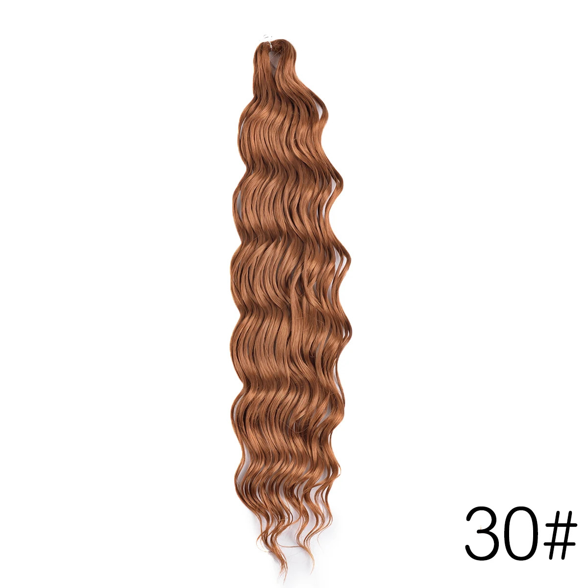 24 Inch Ombre Synthetic Anna Curl Water Wave Twist Crochet Hair Afro Loose Deep