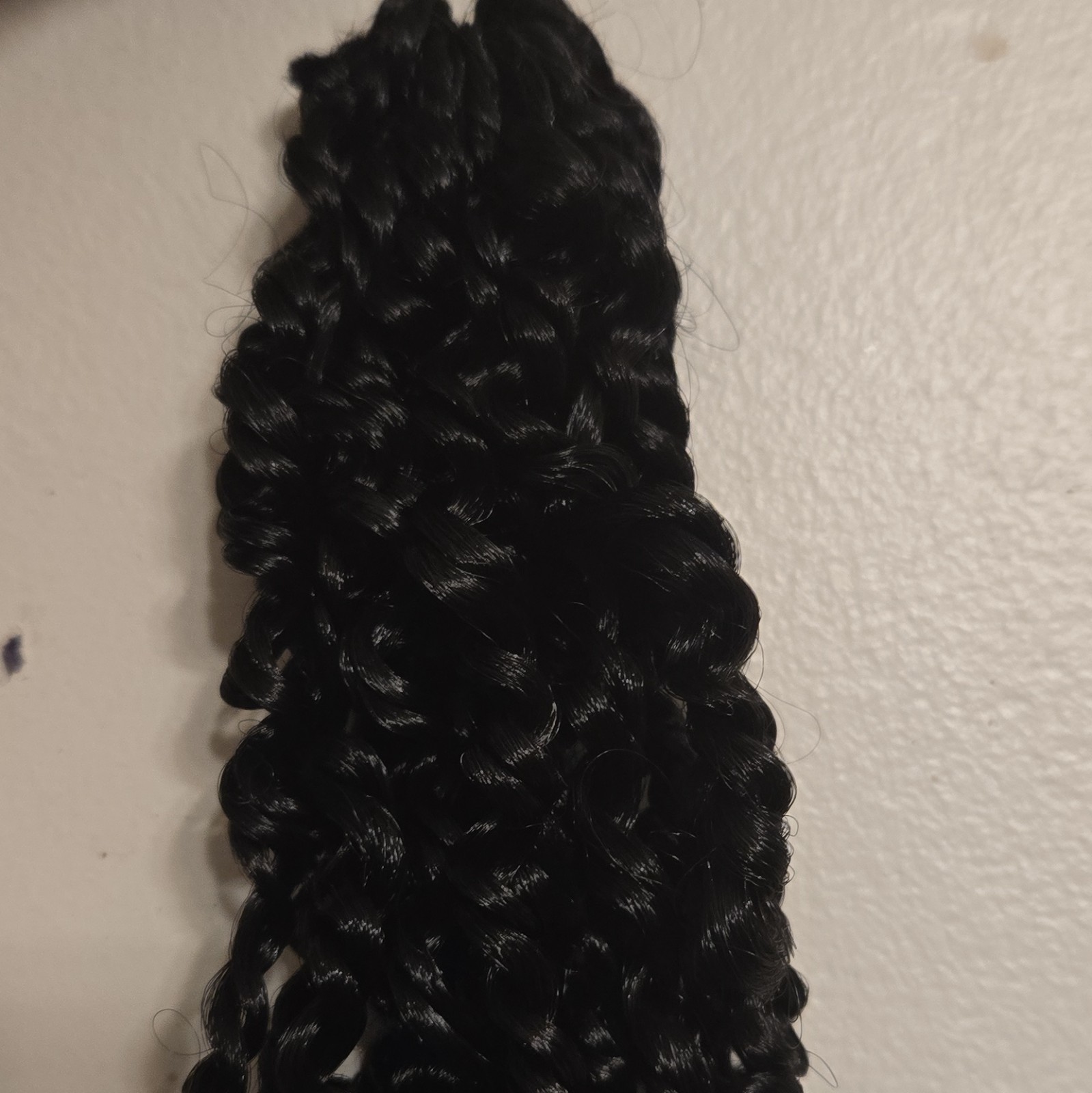 Curly Hair crochet Black Dark Brown for Women Adult