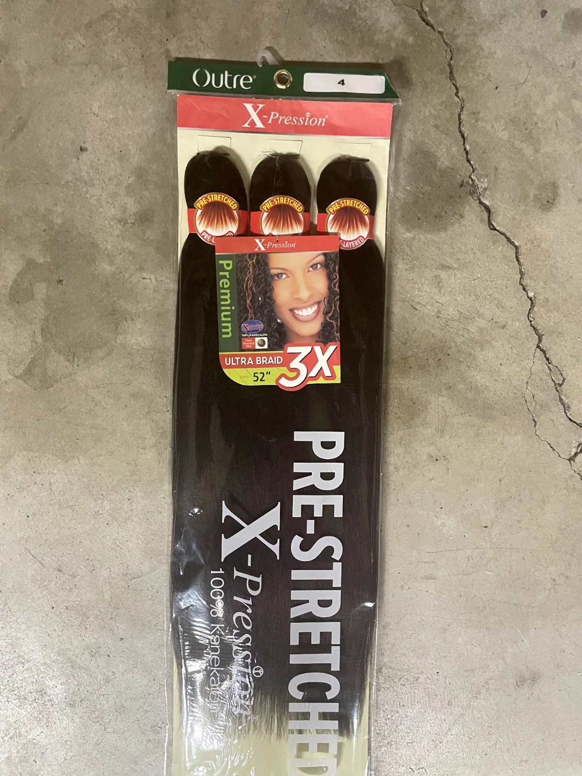 Outre X-pression Hair Extensions 52″ Ultra Braid Pre-Stretched 4