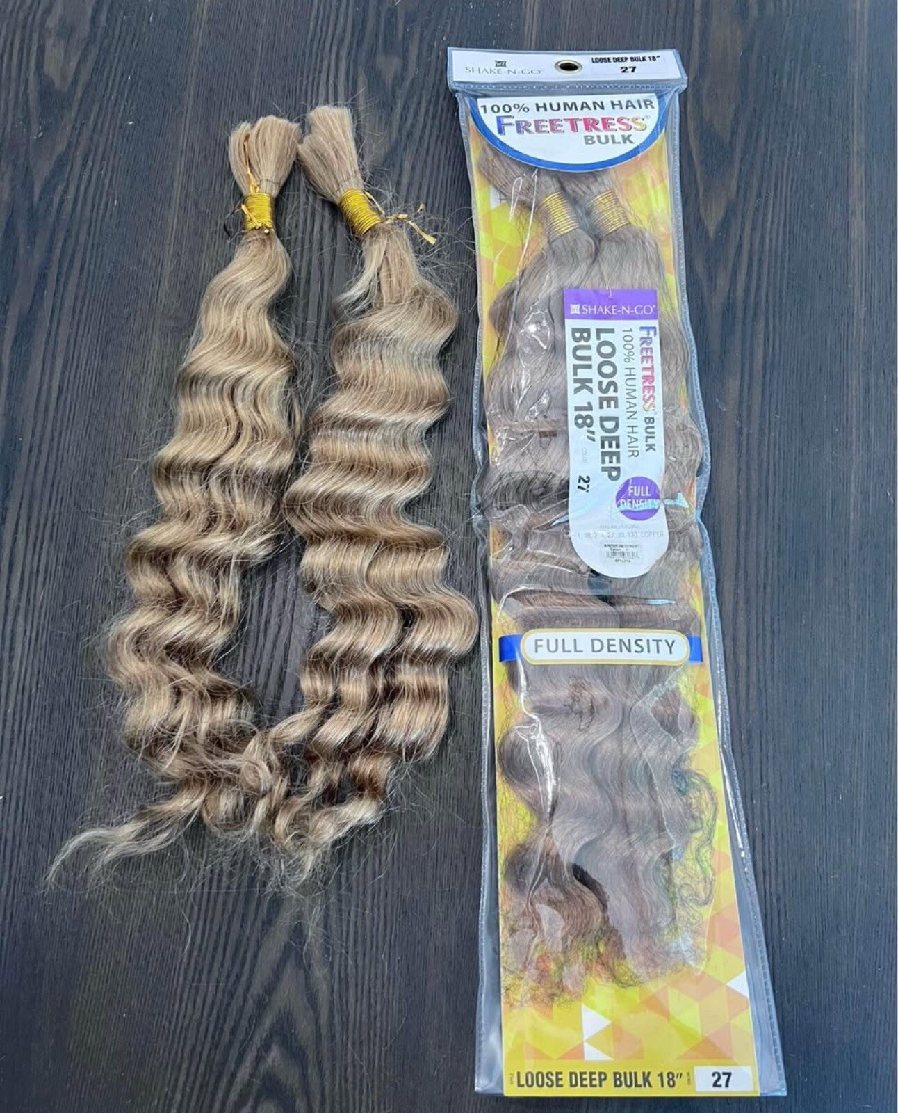 Boho Braiding Human Hair 4 pack 18”