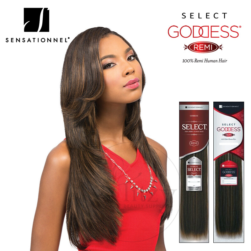 Sensationnel Goddess Select Remi Yaki 100% Human Hair 10″,12″,14″,16″,18″