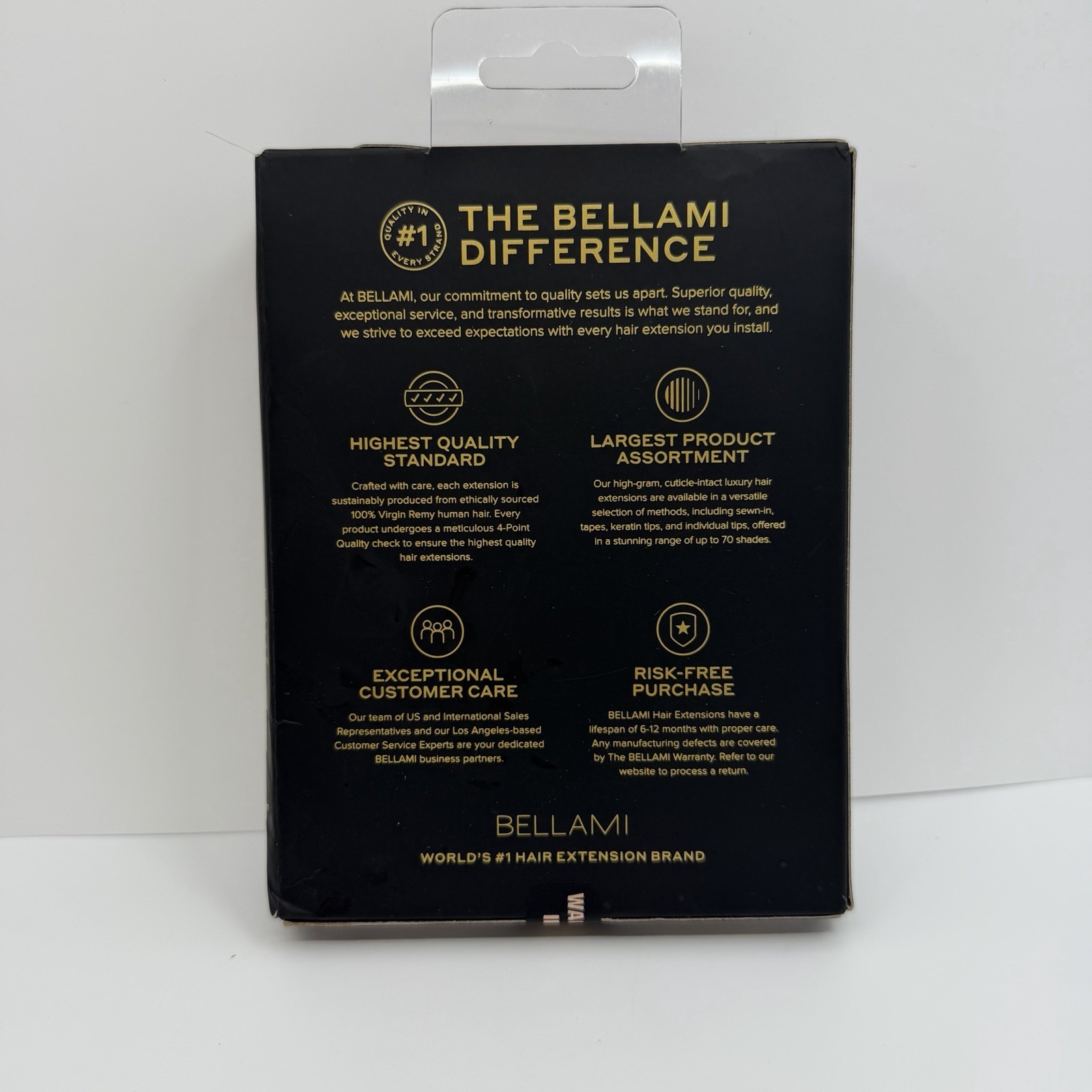 Bellami Flex Weft 16” PEARL BLONDE #8C/88 New Uncut 32” Spine 120g Remy Human