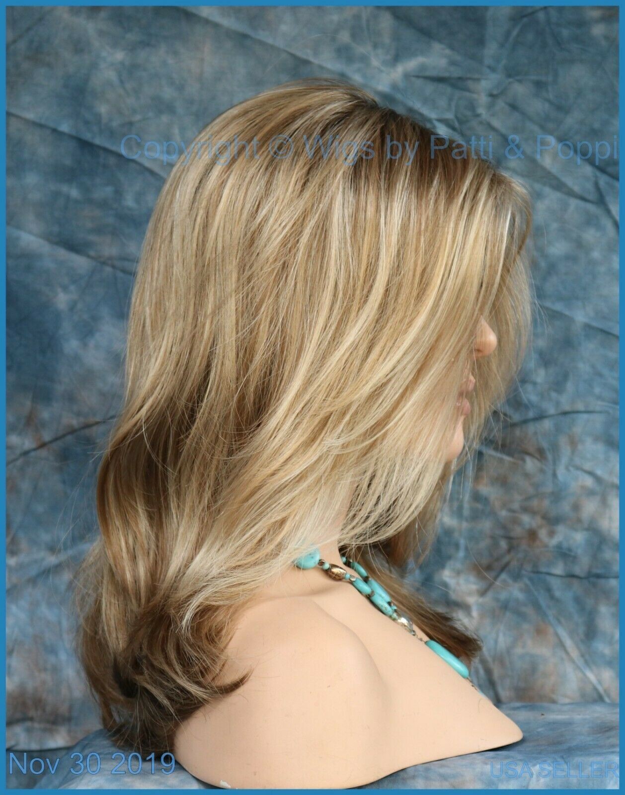 Miranda Lace Front Mono Part by Renau Wigs COLOR MALIBU BLOND 12FS12 – 2