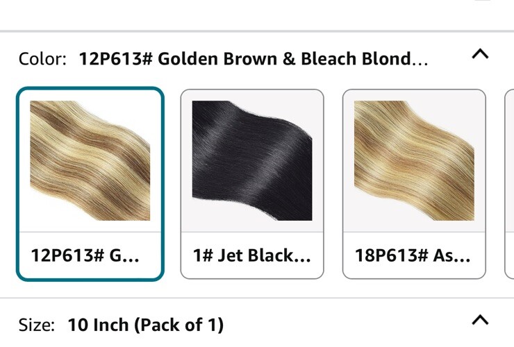 ROSEBUD Clip in Hair Extensions REMY Human Hair 8Pcs 18 Clips Set 10 Inch