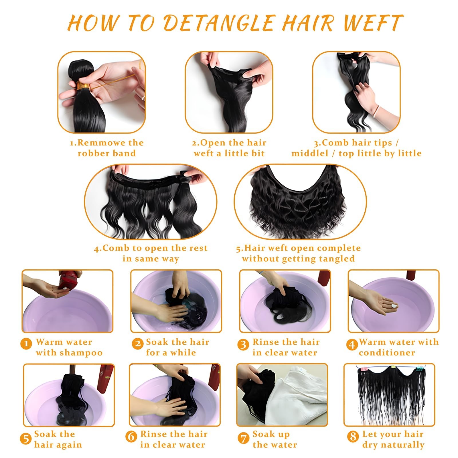 14A Brazilian Body Wave Hair Bundles 100% Real Virgin Human Hair Extensions 22-2