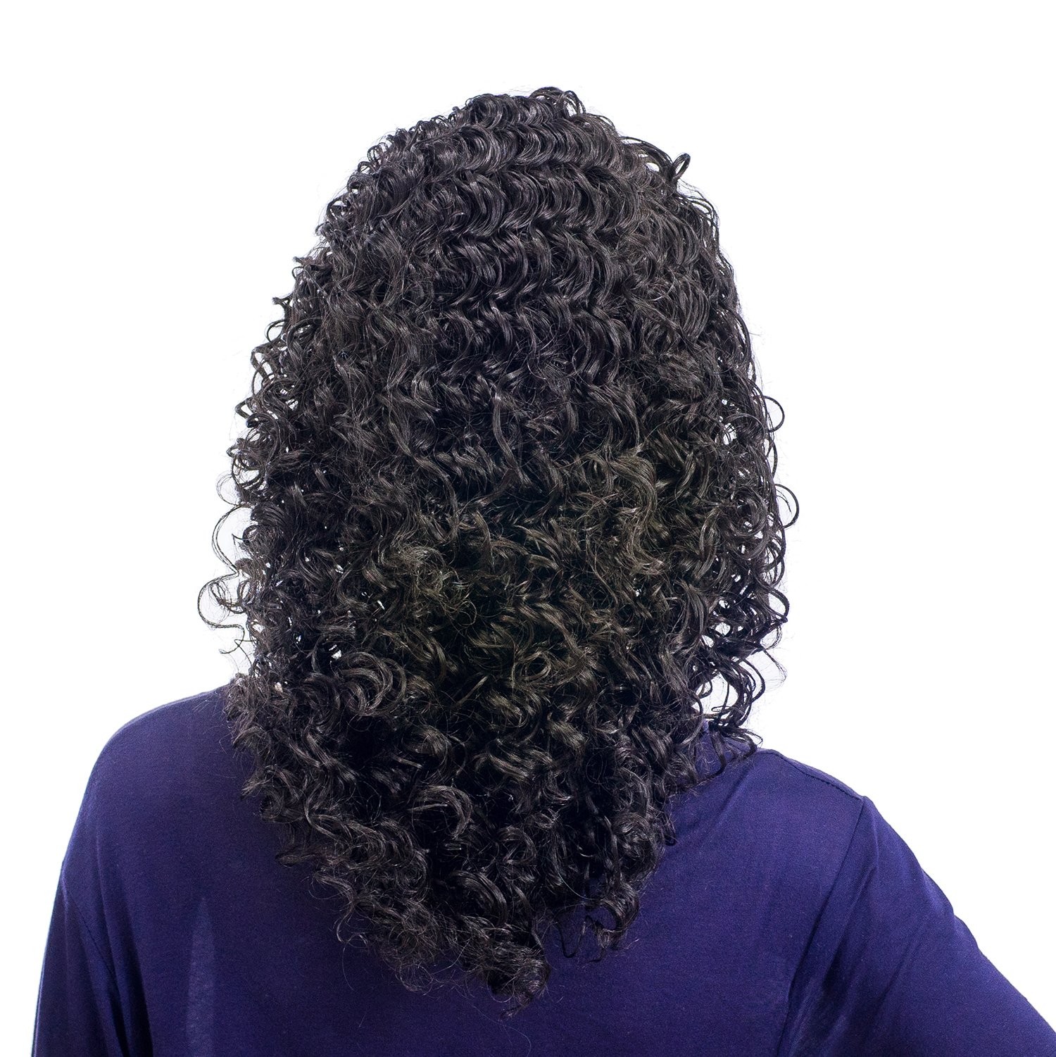 20-Inch Long Big Bouffant Curly Wigs for Women Synthetic Heat Resistant Fiber…
