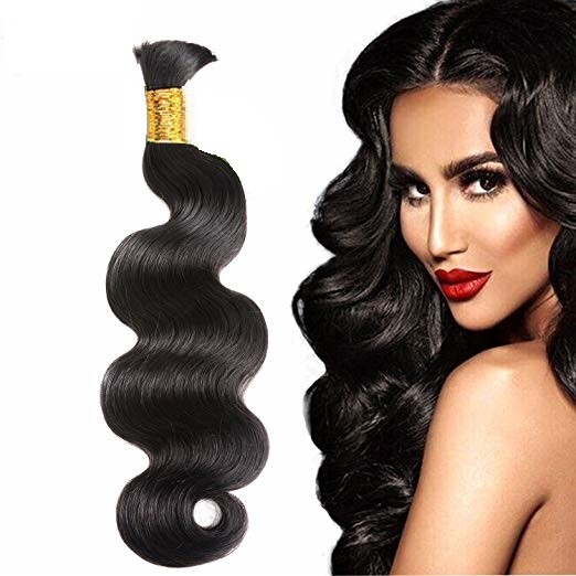100 Human Hair Micro Braiding Best Quality Bulk Mink REMY Hair 22″ 100g/bundle