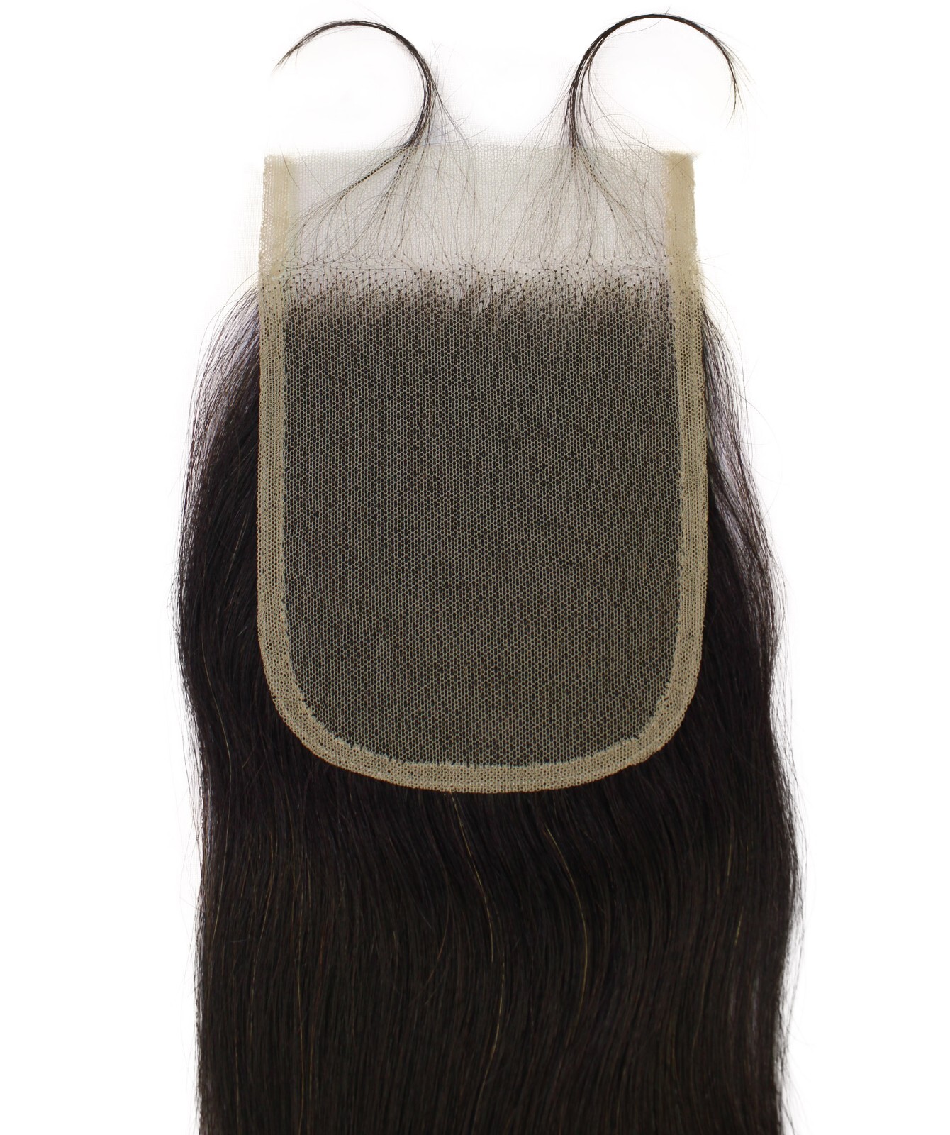 LUXLUXE Lina 4X5″ HD Lace Closure straight 12″ Natural 100% Human Hair Extension