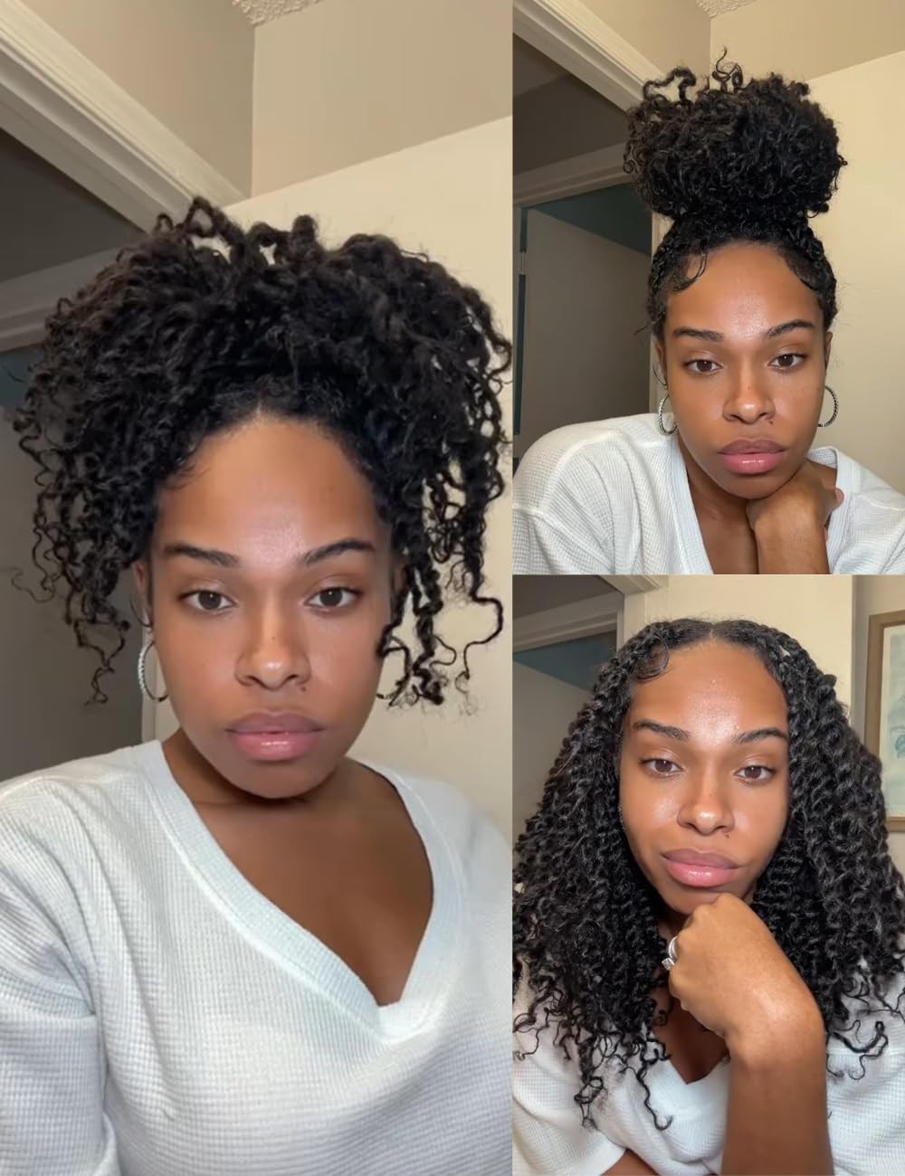 Style Icon 1 Bundle Afro Kinkys Bulk Human Hair 16 – – – – Loc
