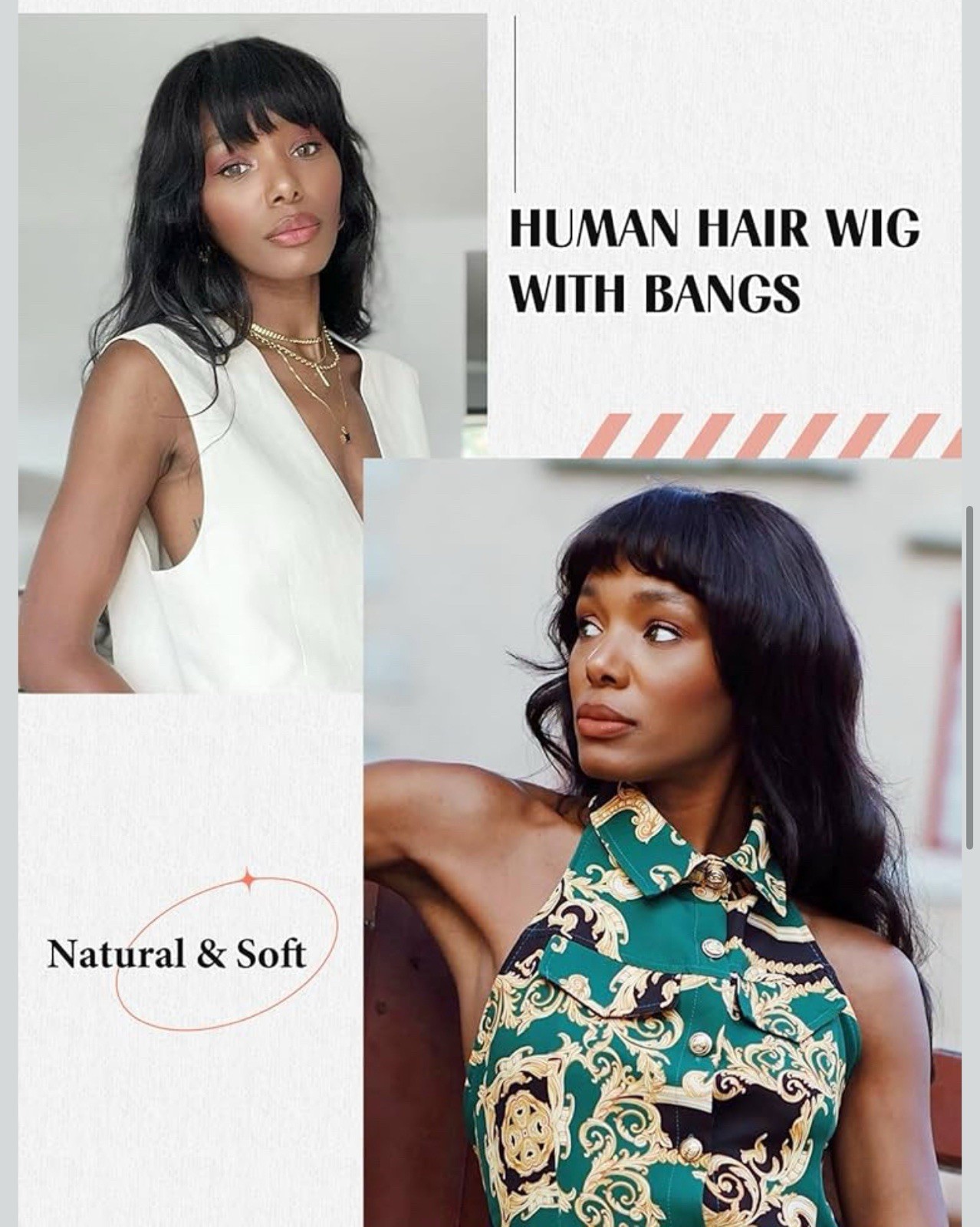 Wingee 100% Virgin Human Hair Natural Black 18 Inch