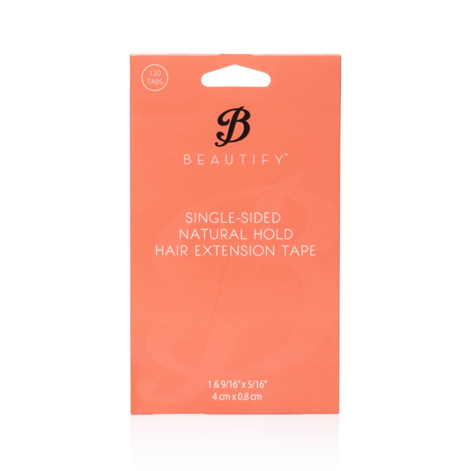 Single-Sided Natural Hold Extension Tape | 120 Tabs Per Pack | Beautify 