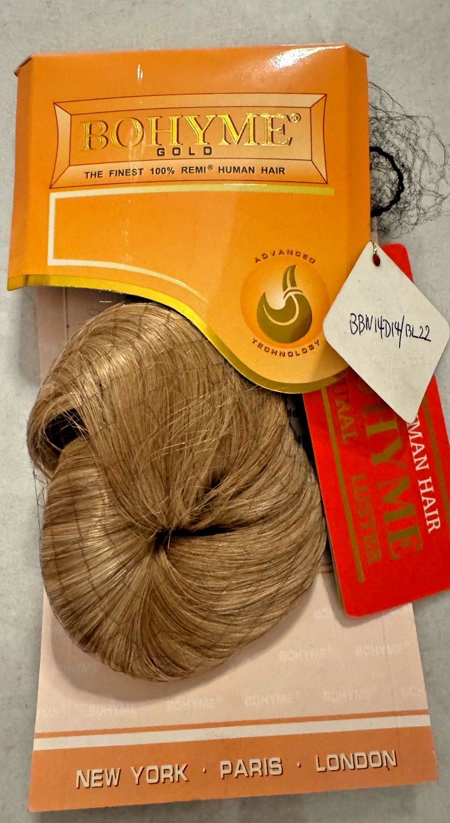 Bohyme Gold 100% Remi Machine Weft Body Wave 14 D14/BL22
