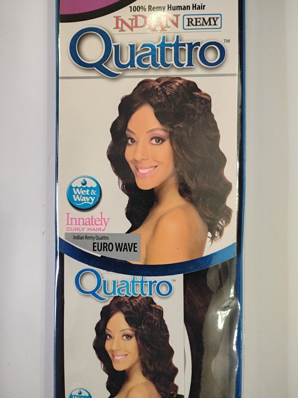 Indian 100% Remy Hair Zury Euro Wave ,Wet And Wavy color FF4/33
