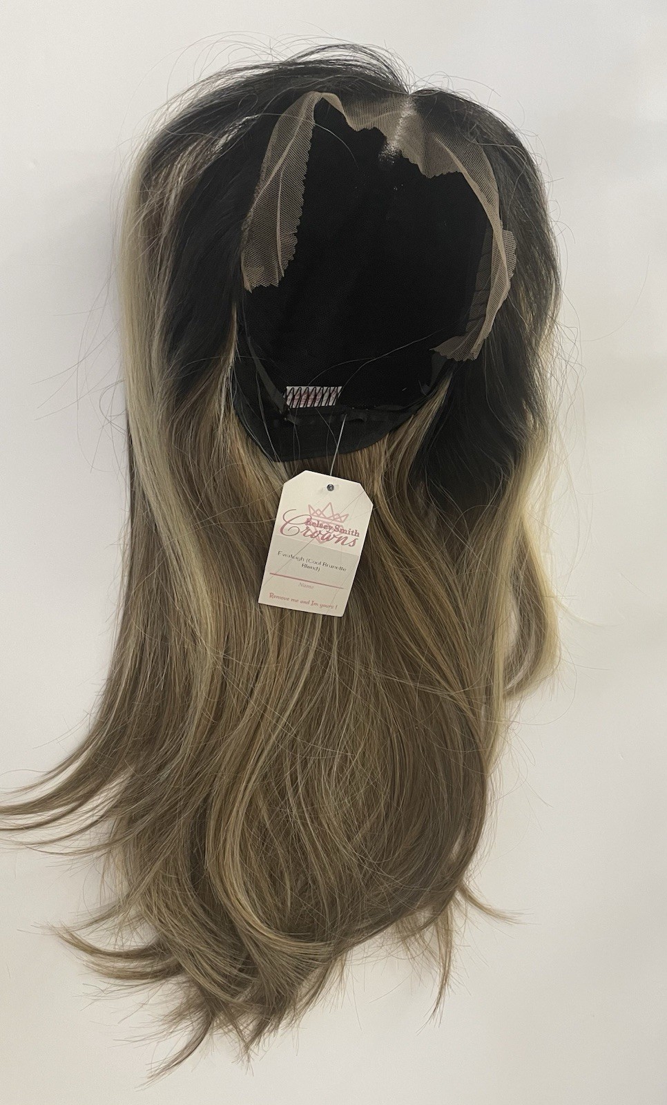 Chelsey Smith Crowns Everleigh Cool Brunette Blend Standard Cap Wig