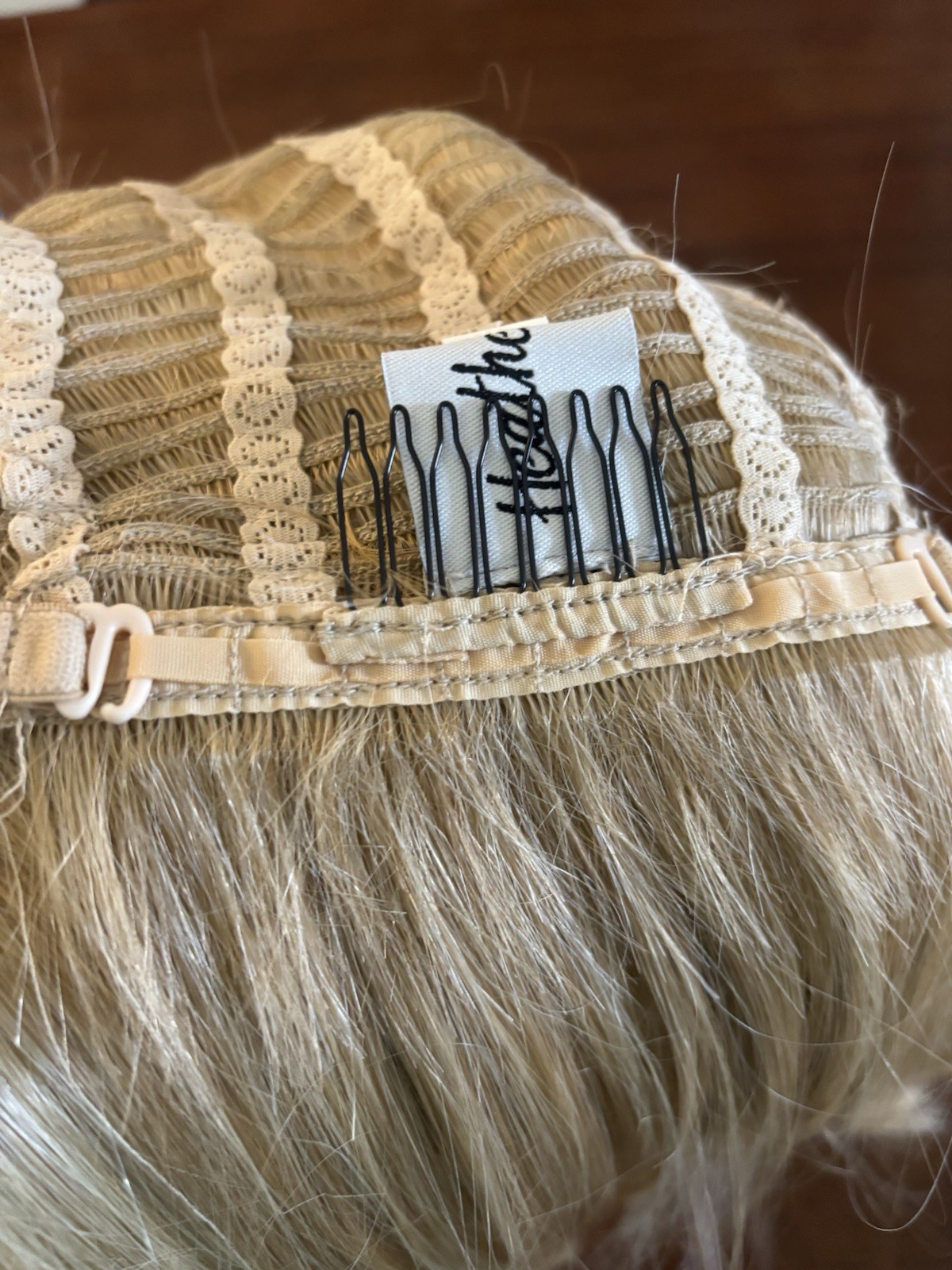 Luxury Free Part Estetica Synthetic Heat Safe, Non-Rooted Blonde Mix Wig NEW