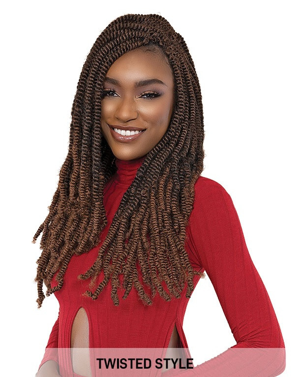 Janet Collection Nala Tress Synthetic Crochet Braid Hair 2X CURL BAE 4B 24″