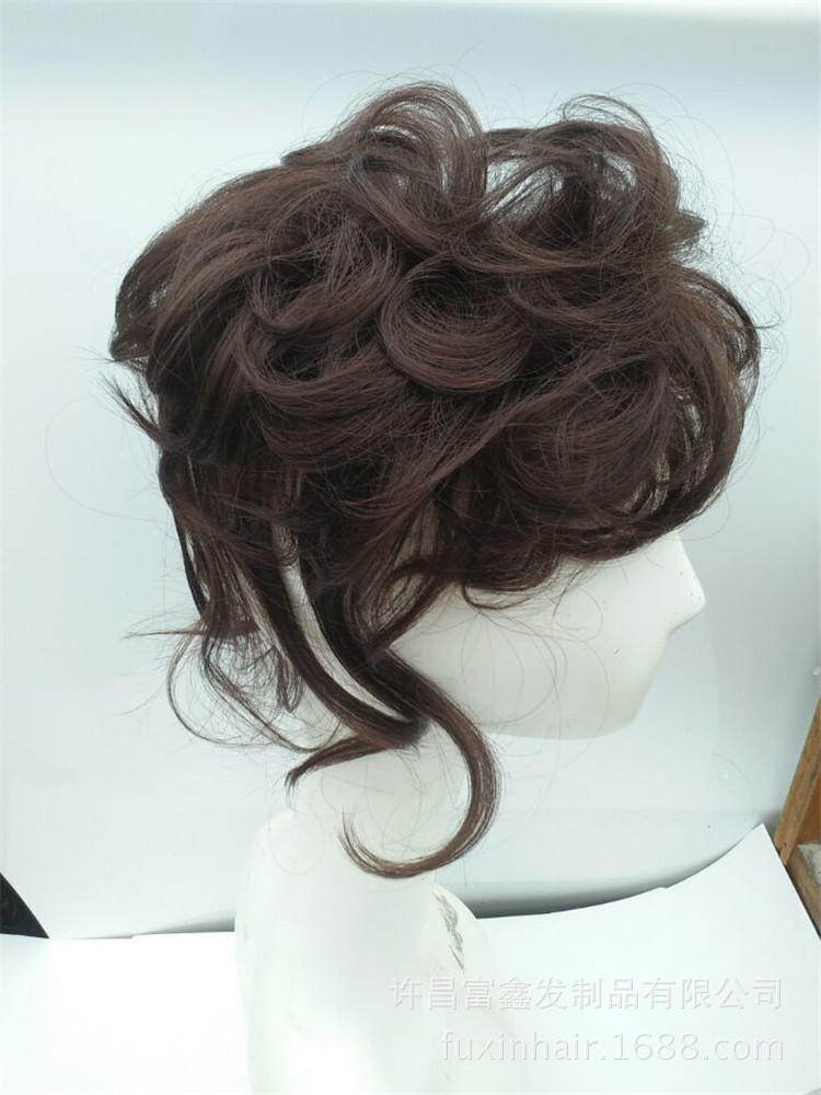 Soft 100% human hair bang air bangs topper hairpiece curly hair clip in topper