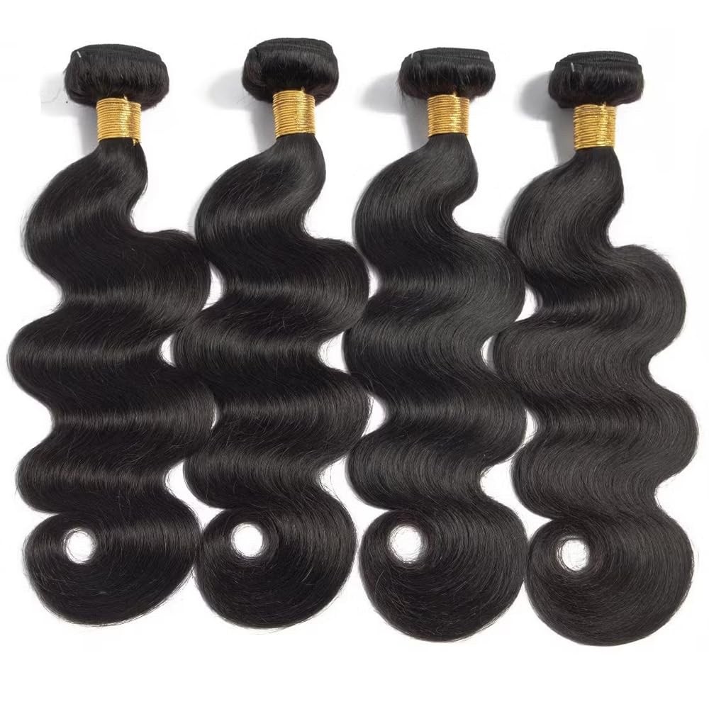 16A Human Hair Bundles 18 20 22 24 Inch Body Wave Bundles Human Hair 400g Brazil