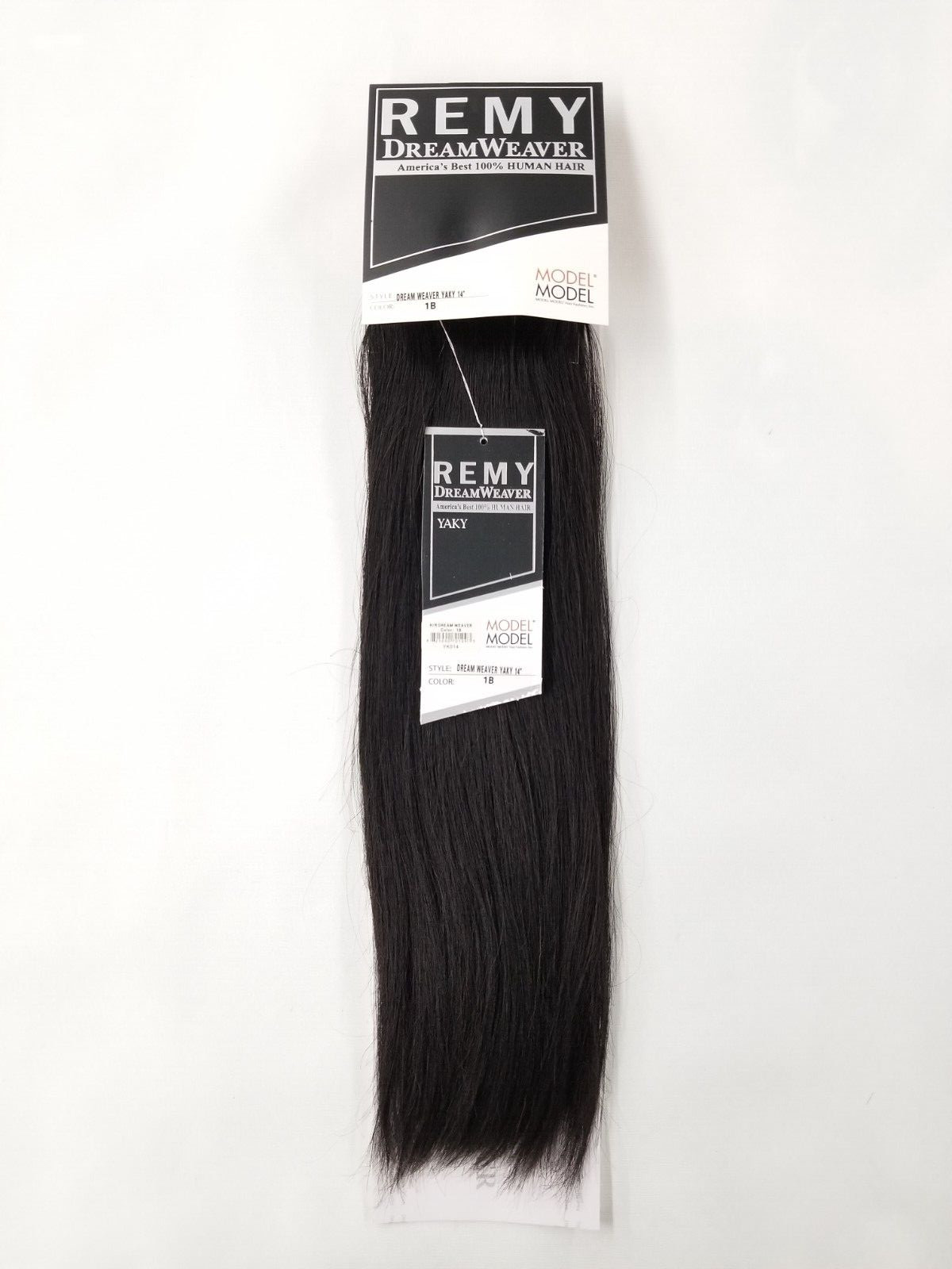 ModelModel Remy Dreamweaver 100% Human Hair Weave Extension 14″~Off Black